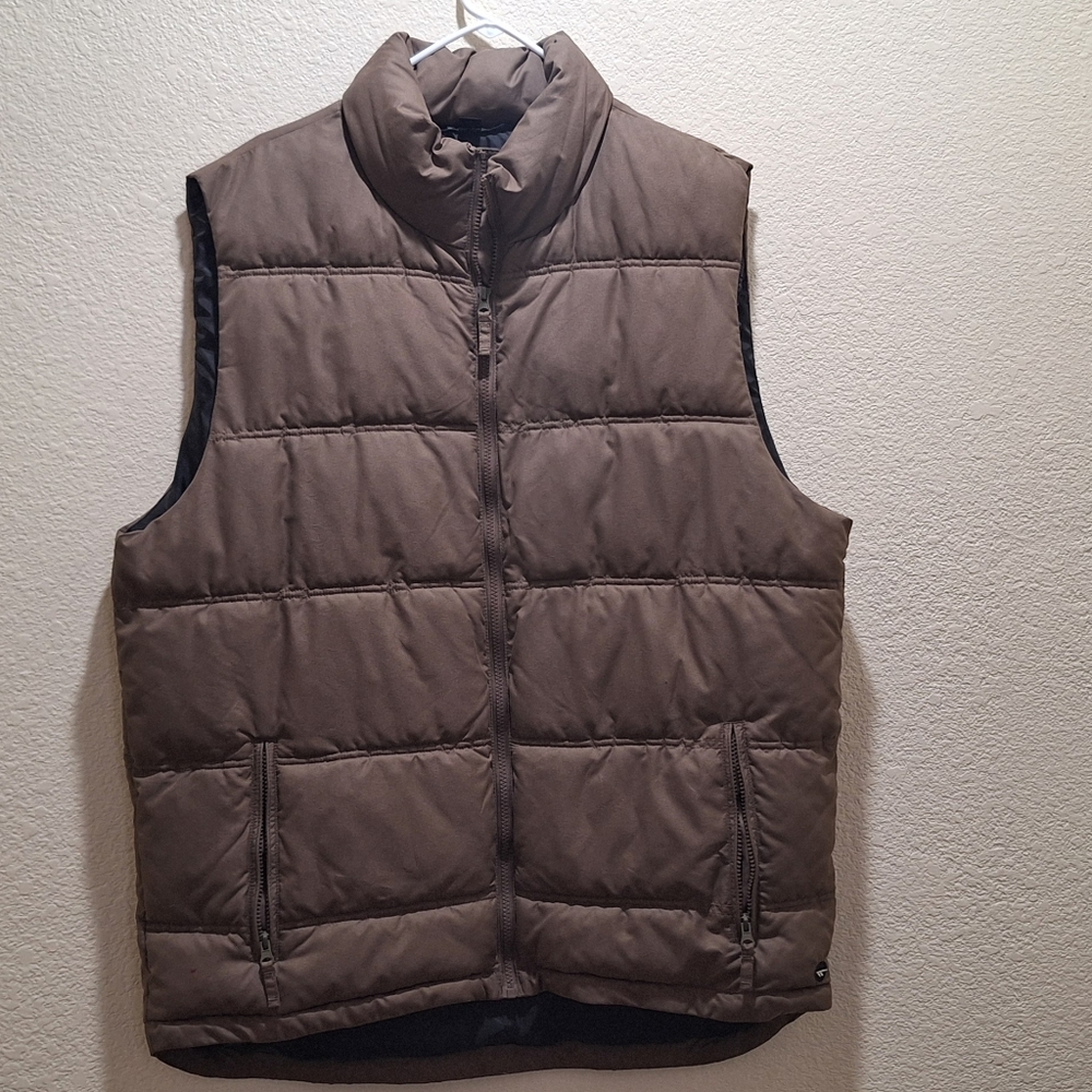 Hi-Tec Men's Brown Quilted Vest